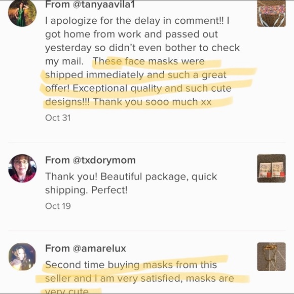 🆕5/$25🎉Face Mask - Picture 4 of 8